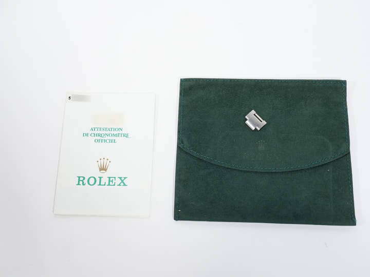 Pre-owned Rolex Explorer II Ref. 16570 Stainless Steel White Dial Oyster Bracelet mg52t55y