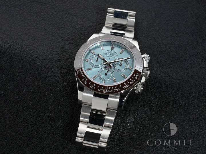 ロレックス デイトナ Ref.116506A プラチナ アイスブルー文字盤 中古 ie6ute26
