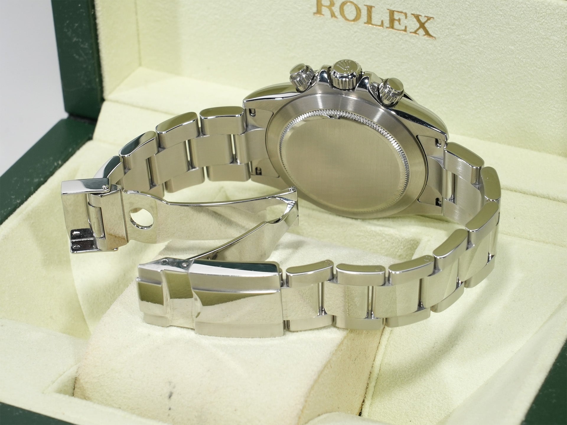 ロレックス デイトナ Ref.116520 ステンレススチール ブラック文字盤 中古 f6kw4qsd