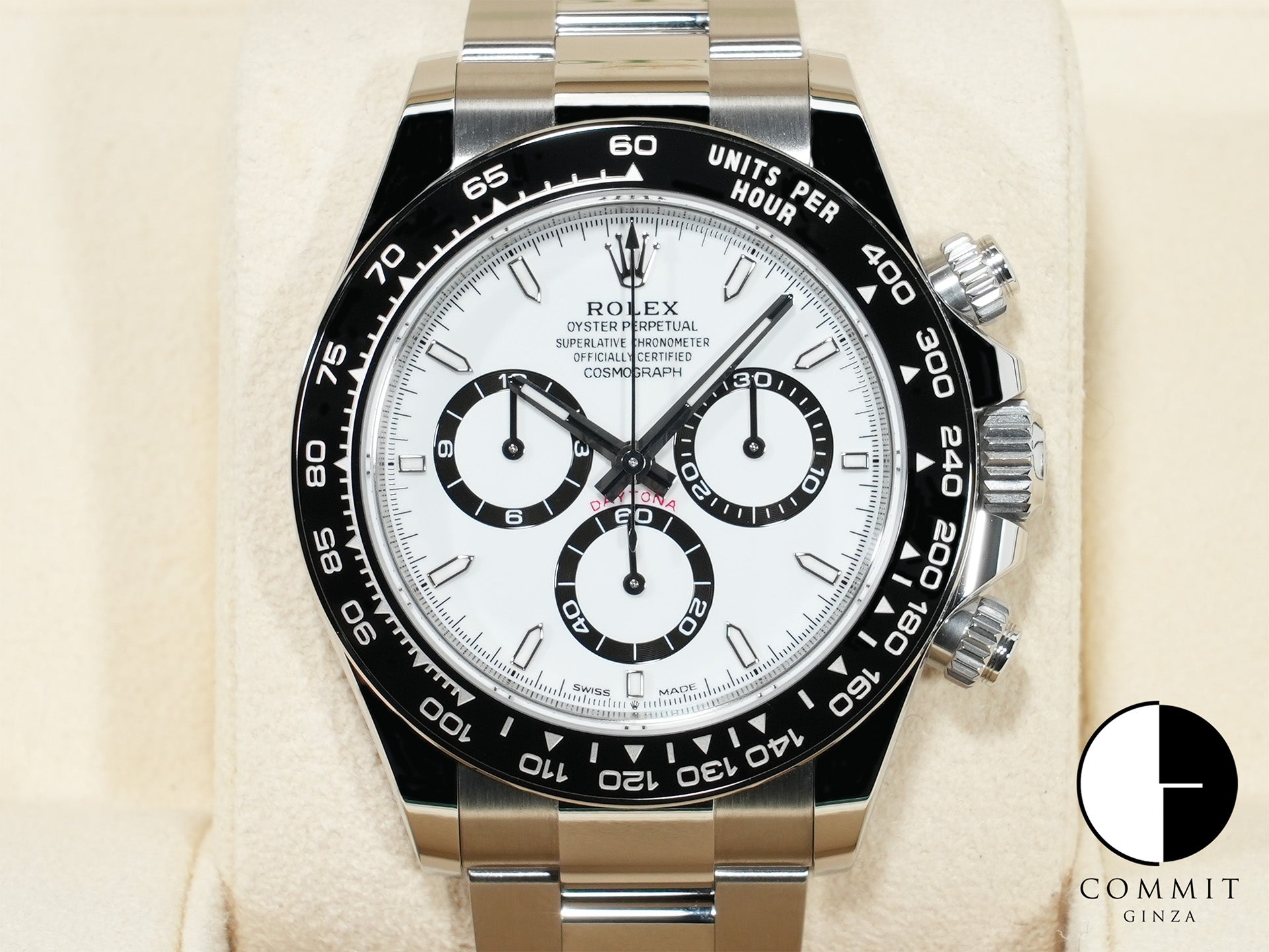 Rolex Daytona Ref. 126500LN Stainless Steel White Dial Unused p287o8bo