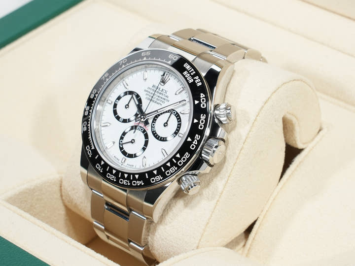 ロレックス デイトナ Ref.126500LN ステンレススチール ホワイト文字盤 未使用 p287o8bo
