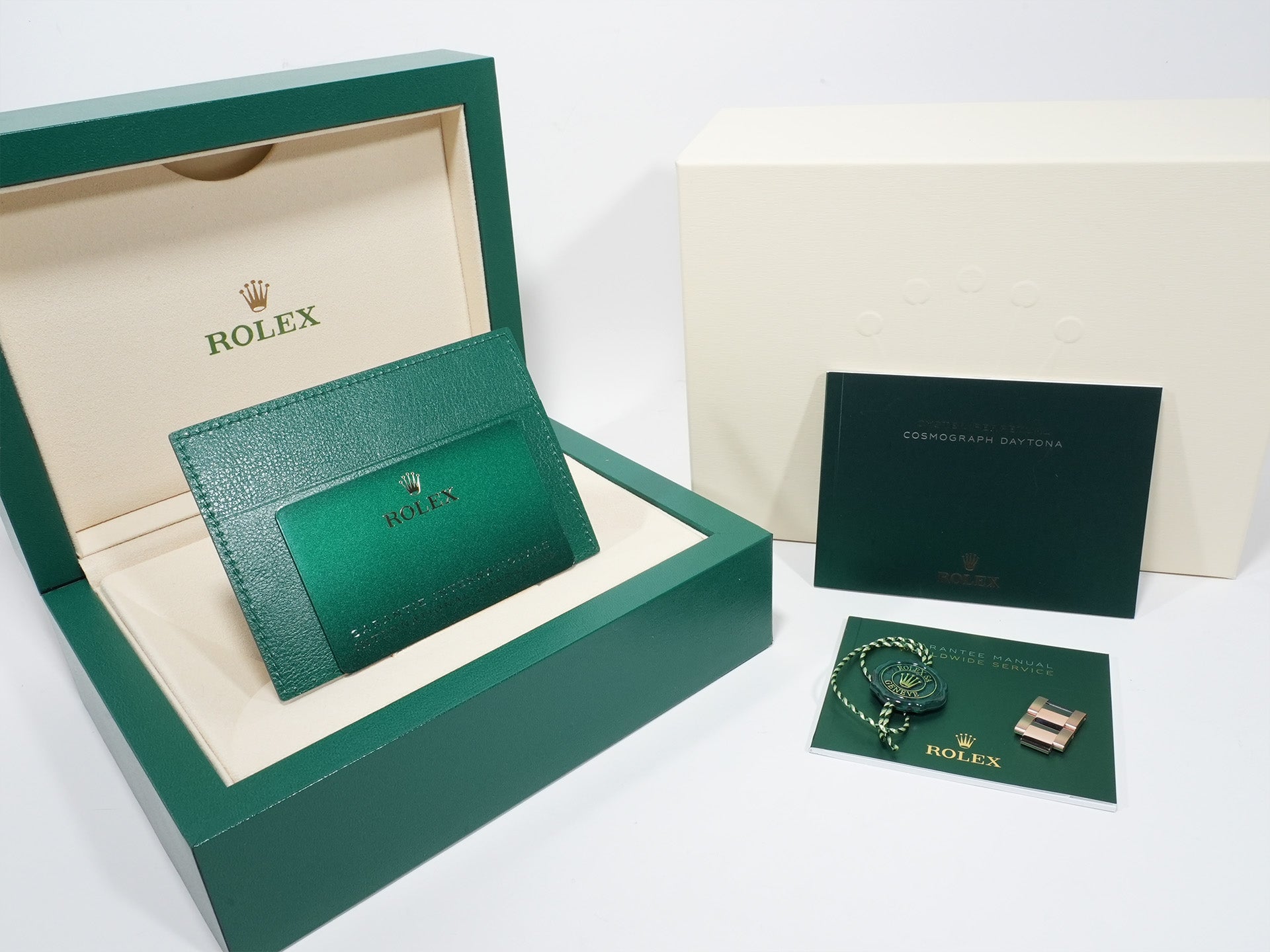 ロレックス デイトナ Ref.126505 エバーローズゴールド サンダストxブライトブラック文字盤 未使用 h838wcqk