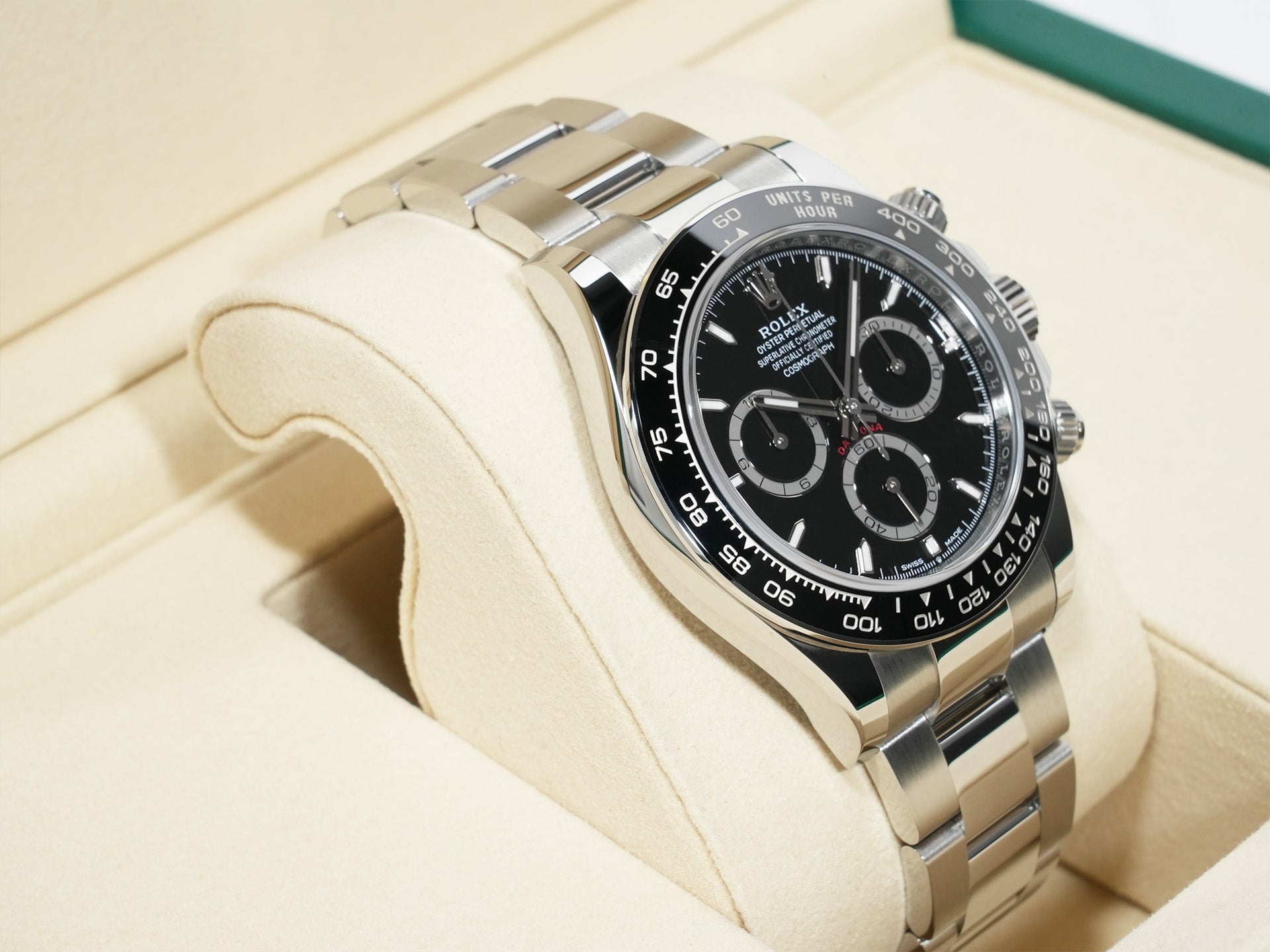 Rolex Daytona Ref. 126500LN Stainless Steel Black Dial Unused z3yu9org