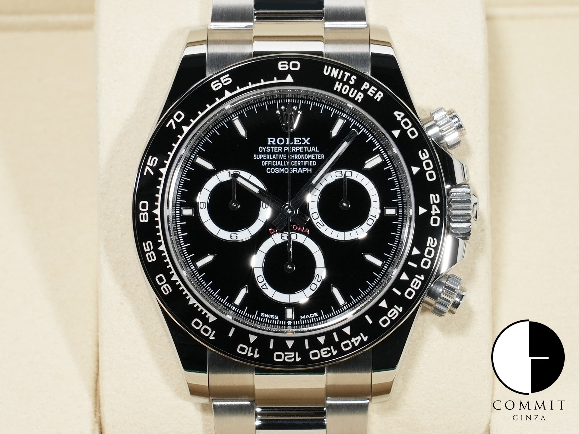 ロレックス デイトナ Ref.126500LN ステンレススチール ブラック文字盤 未使用 bjhkqme7