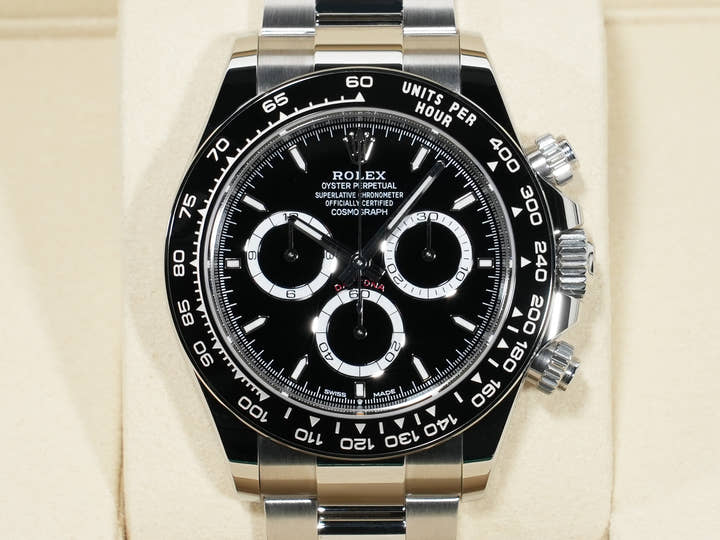 ロレックス デイトナ Ref.126500LN ステンレススチール ブラック文字盤 未使用 bjhkqme7