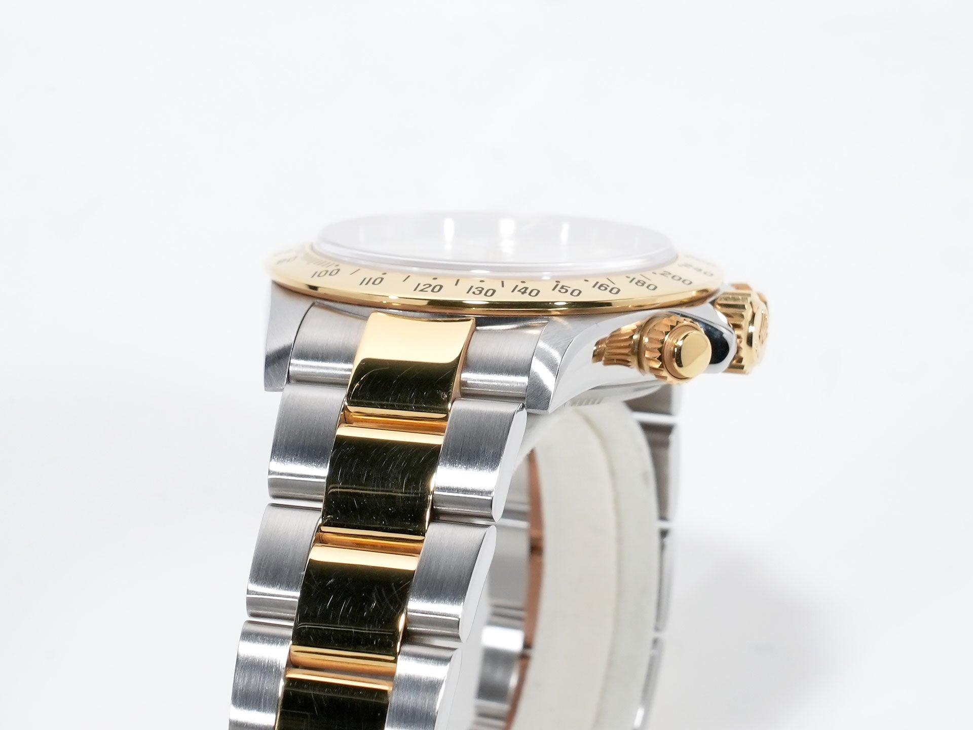 ロレックス デイトナ エルプリメロ Ref.16523 ステンレススチール/イエローゴールド ホワイト文字盤 美中古 uaqxvkov