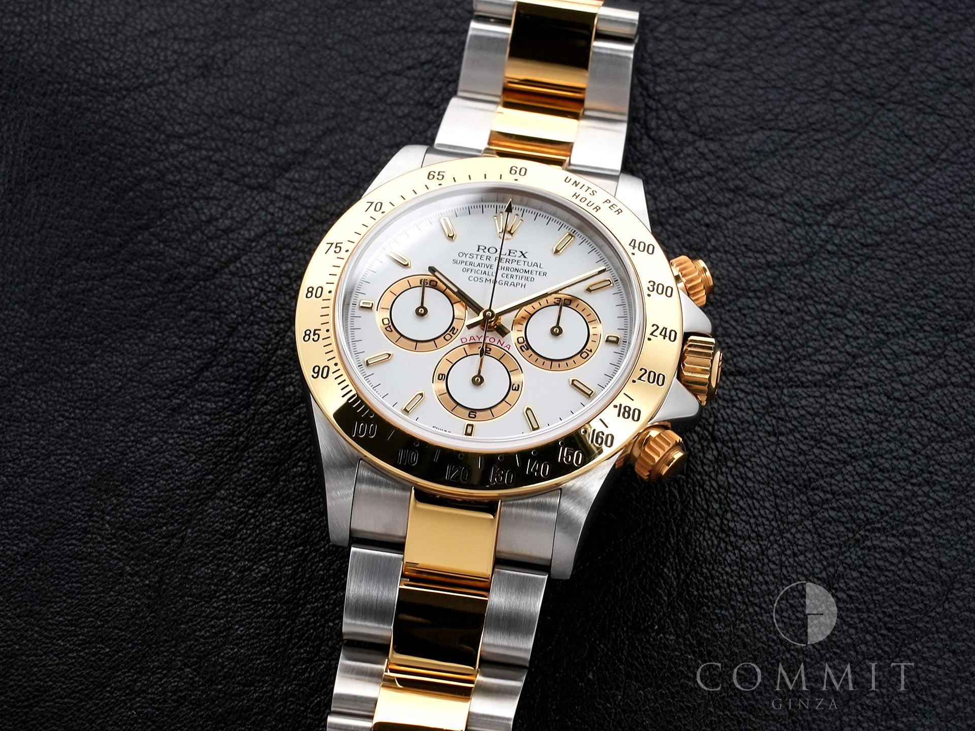 ロレックス デイトナ エルプリメロ Ref.16523 ステンレススチール/イエローゴールド ホワイト文字盤 美中古 uaqxvkov