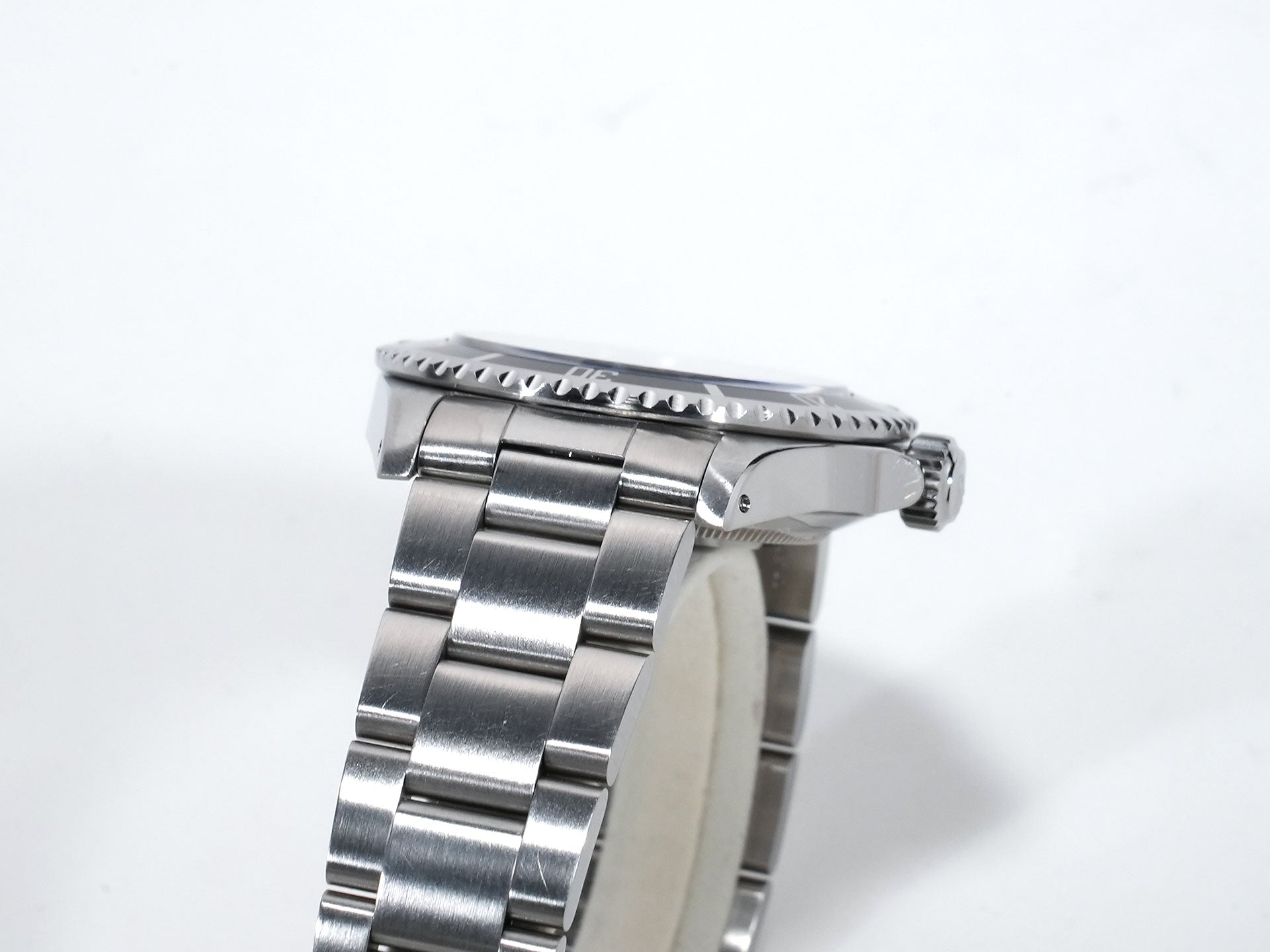 Pre-owned Rolex Submariner No Date Tiffany Ref. 14060 Stainless Steel Black Dial 6ktr356q