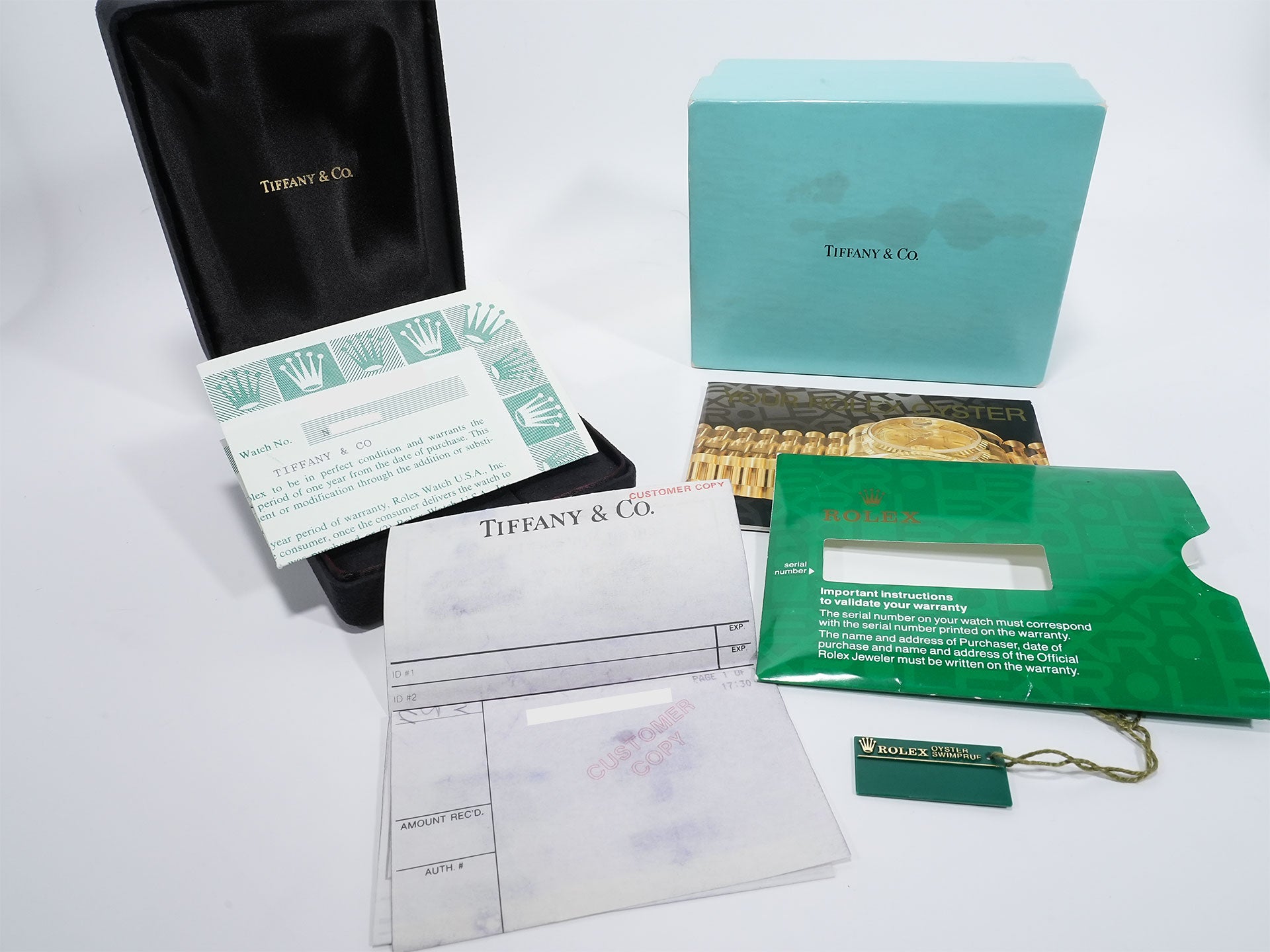 Pre-owned Rolex Submariner No Date Tiffany Ref. 14060 Stainless Steel Black Dial 6ktr356q