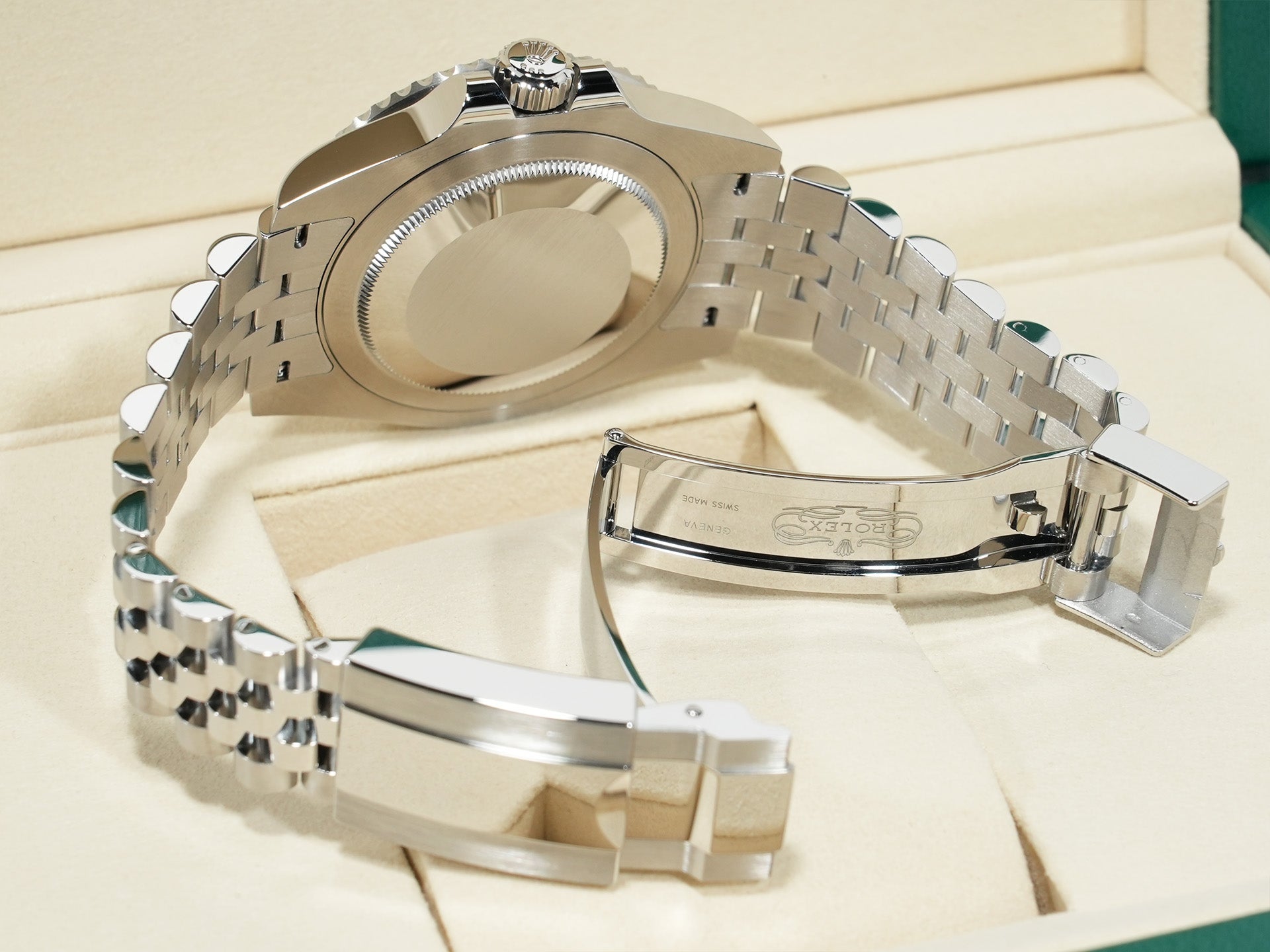 Rolex GMT-Master II Ref. 126720VTNR Stainless Steel Black Dial Jubilee Bracelet Unused 67ttws24