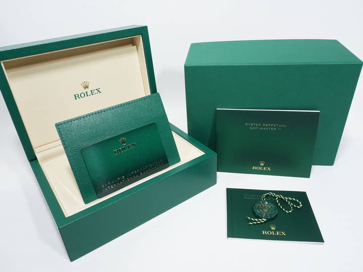 Rolex GMT-Master II Ref. 126720VTNR Stainless Steel Black Dial Jubilee Bracelet Unused 67ttws24