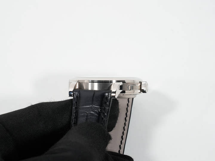 A. Lange &amp; Söhne 1815 Chronograph Ref. 414.028 White Gold Black Dial Excellent Condition rwf2q93a