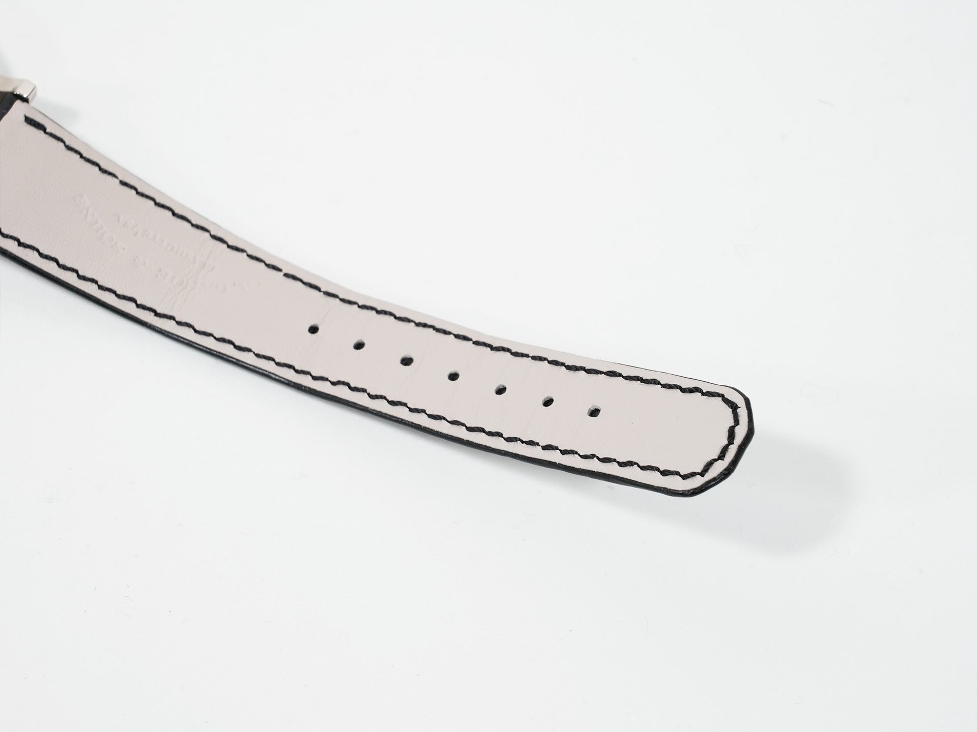 A. Lange &amp; Söhne 1815 Chronograph Ref. 414.028 White Gold Black Dial Excellent Condition rwf2q93a