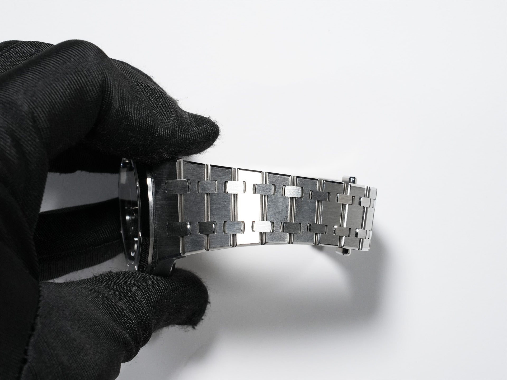 オーデマピゲ ロイヤルオーク Ref.15450ST.OO.1256ST.03 ステンレススチール ブルー文字盤 美中古 nncn2brw