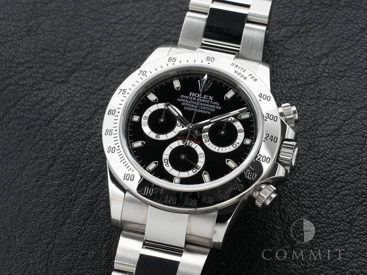 Rolex Daytona Ref. 116520 Stainless Steel Black Dial Pre-owned v3rscox7