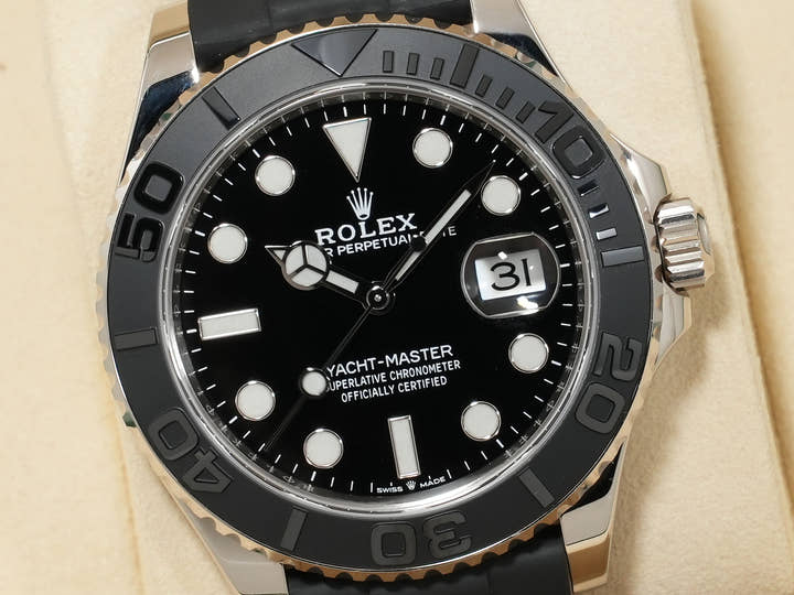 ロレックス ヨットマスター42 Ref.226659 ホワイトゴールド ブラック文字盤 中古 n7qnqvwk