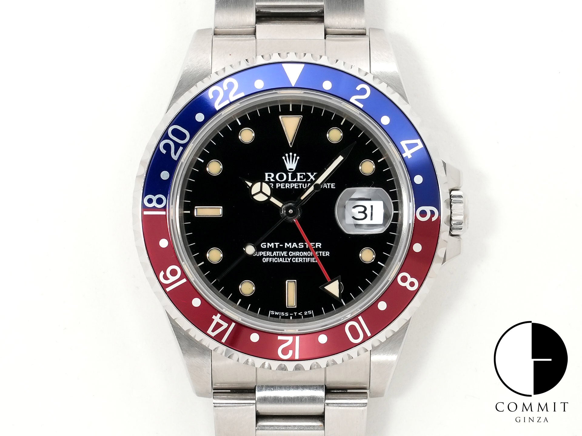 ロレックス GMTマスター Ref.16700 ステンレススチール ブラック文字盤 オイスターブレスレット 中古 w63kq2zp