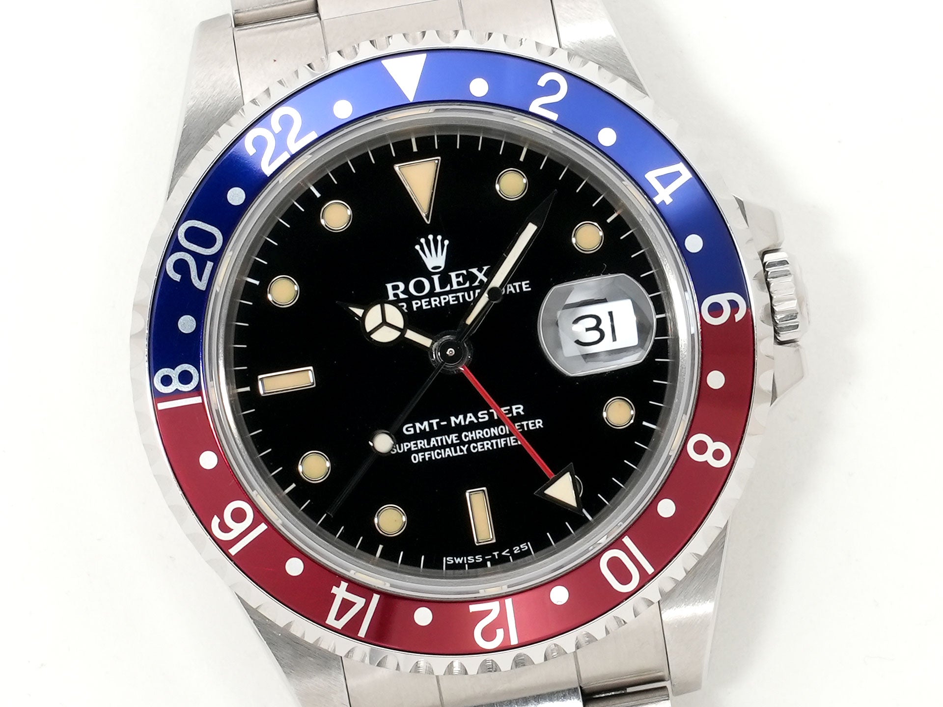 ロレックス GMTマスター Ref.16700 ステンレススチール ブラック文字盤 オイスターブレスレット 中古 w63kq2zp