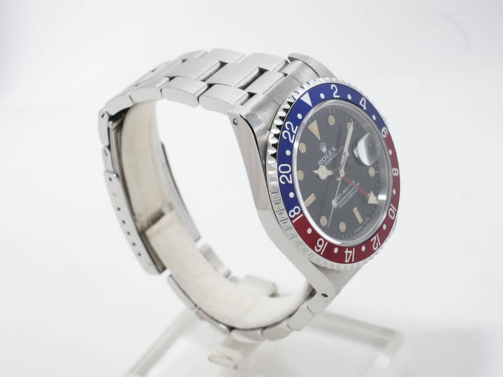 ロレックス GMTマスター Ref.16700 ステンレススチール ブラック文字盤 オイスターブレスレット 中古 w63kq2zp