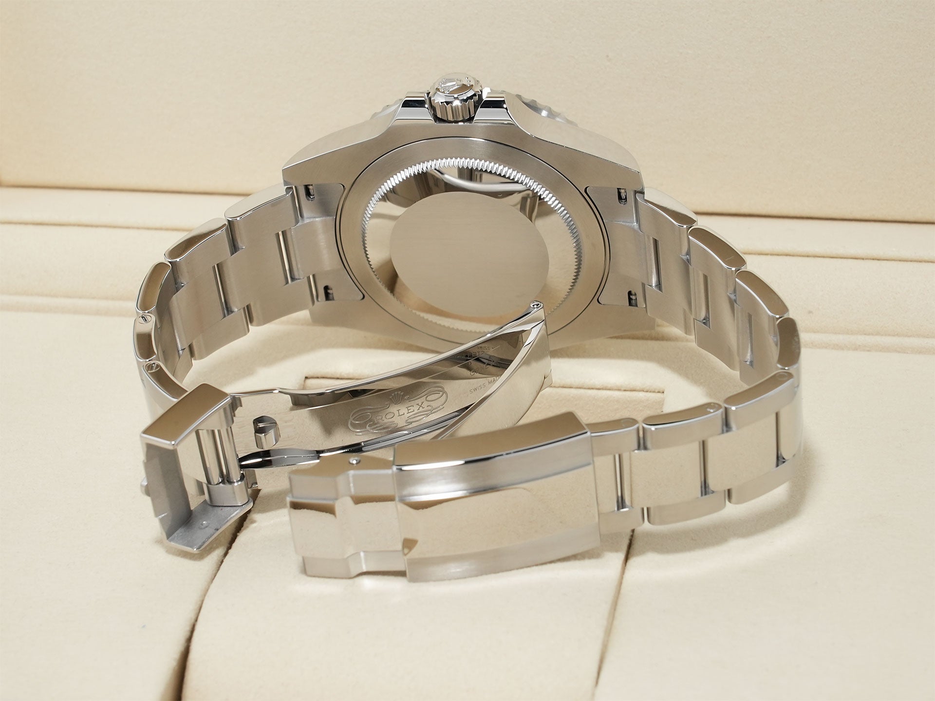 ロレックス GMTマスターII Ref.126710BLRO ステンレススチール ブラック文字盤 オイスターブレスレット 未使用 3rc7h4fw