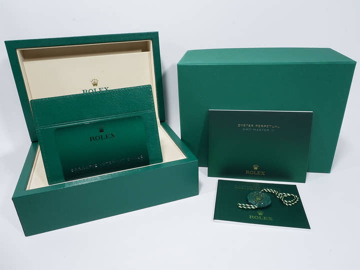 ロレックス GMTマスターII Ref.126710BLRO ステンレススチール ブラック文字盤 オイスターブレスレット 未使用 3rc7h4fw
