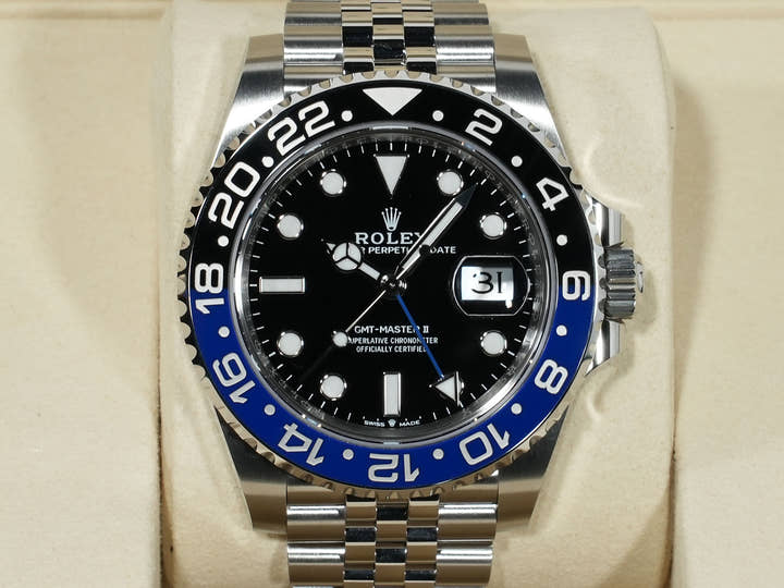 Rolex GMT-Master II Ref. 126710BLNR Stainless Steel with Black Dial and Jubilee Bracelet, Unused (vkb7hyj7)