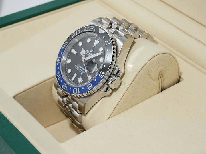 Rolex GMT-Master II Ref. 126710BLNR Stainless Steel with Black Dial and Jubilee Bracelet, Unused (vkb7hyj7)