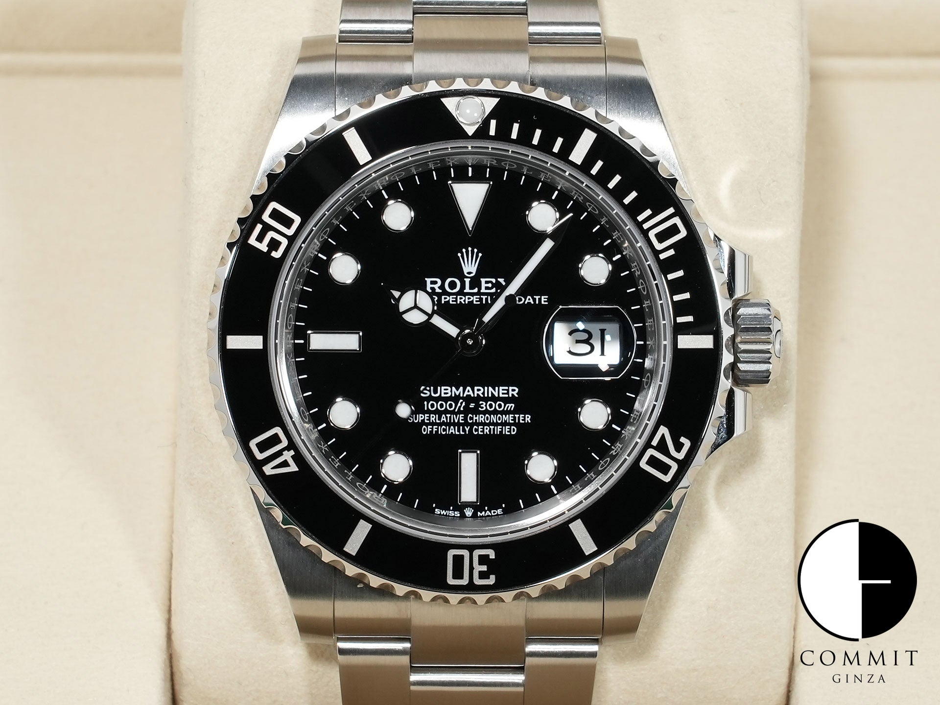 ロレックス サブマリーナー デイト Ref.126610LN ステンレススチール ブラック文字盤 未使用 7cekm563
