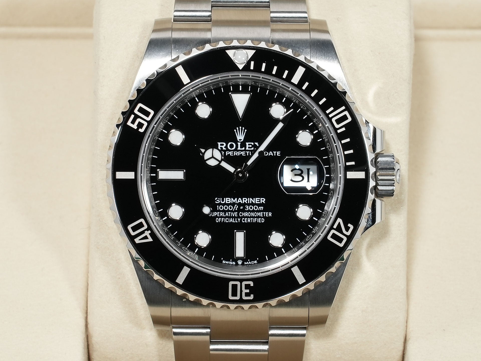 ロレックス サブマリーナー デイト Ref.126610LN ステンレススチール ブラック文字盤 未使用 7cekm563