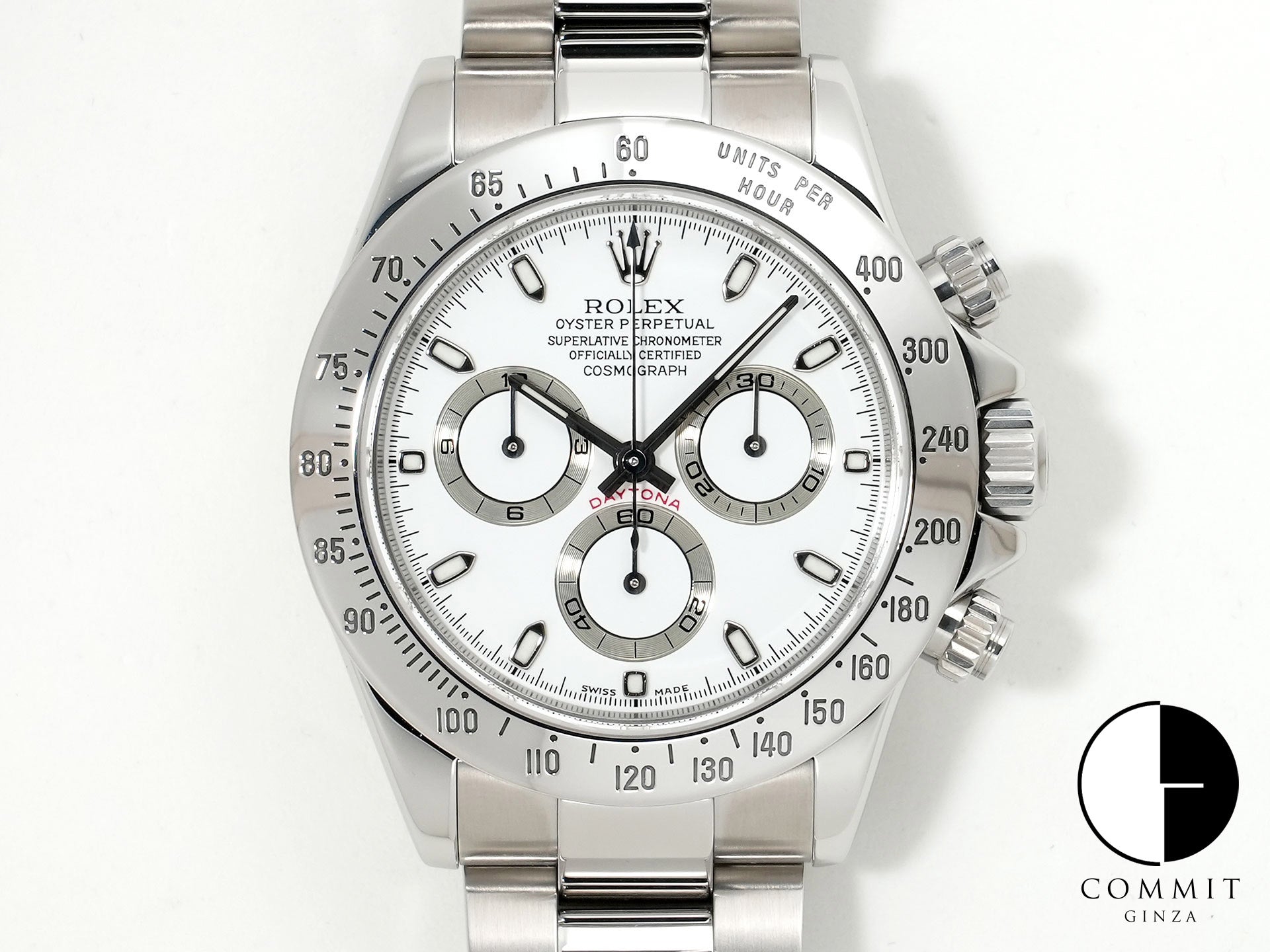 ロレックス デイトナ Ref.116520 ステンレススチール ホワイト文字盤 中古 i5rfszoq