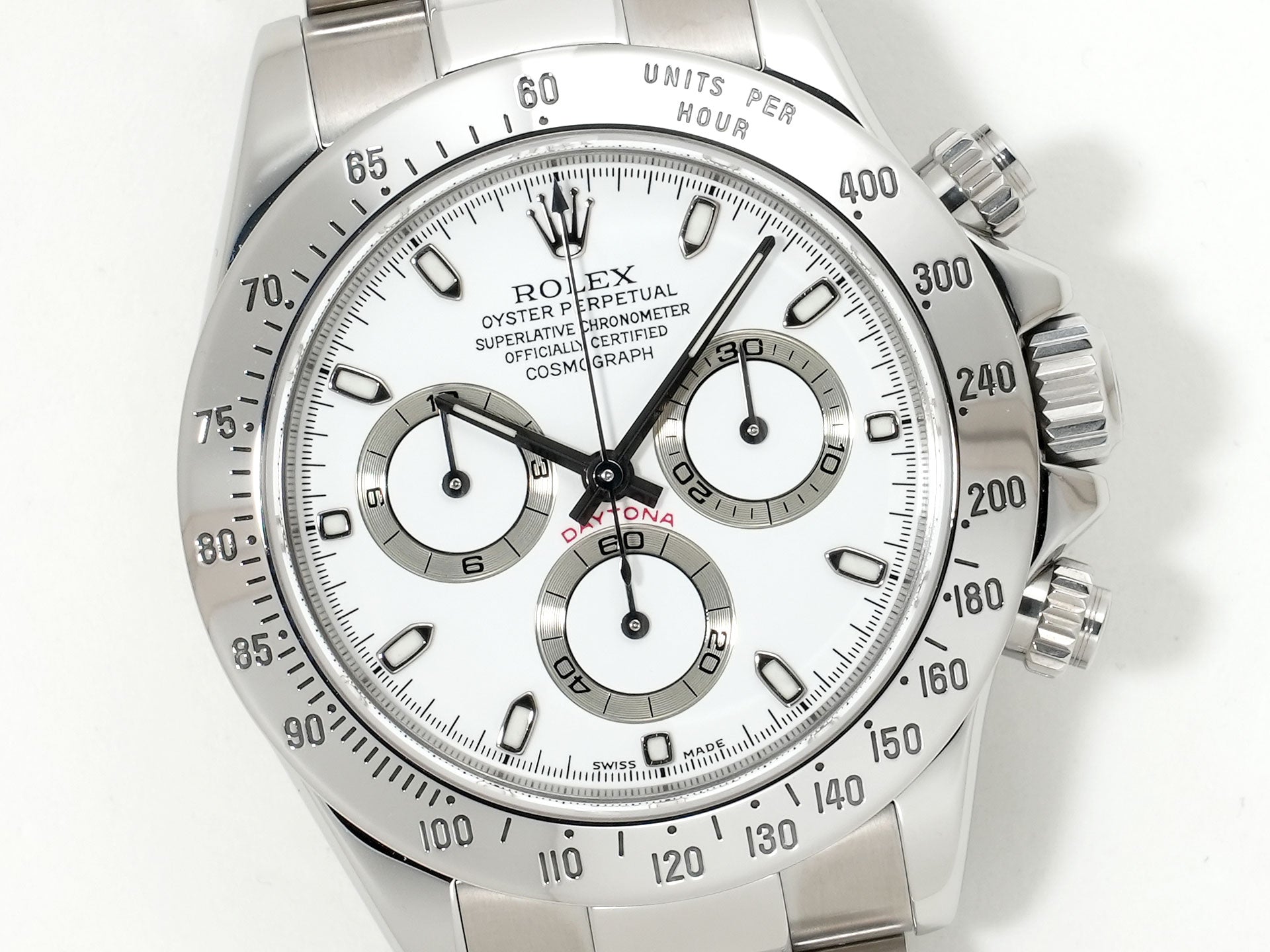ロレックス デイトナ Ref.116520 ステンレススチール ホワイト文字盤 中古 i5rfszoq
