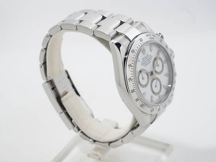ロレックス デイトナ Ref.116520 ステンレススチール ホワイト文字盤 中古 i5rfszoq
