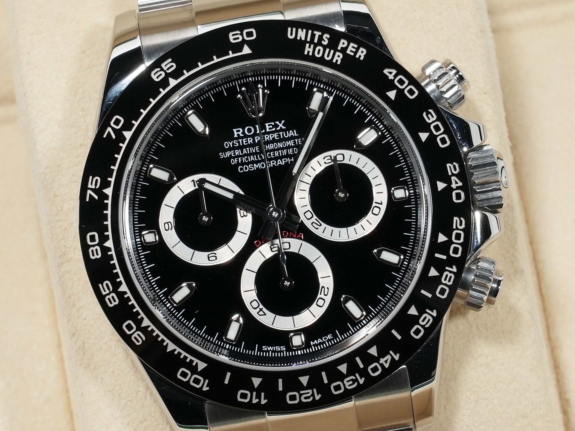 Pre-owned Rolex Daytona Ref. 116500LN Stainless Steel Black Dial rdzp3wsq