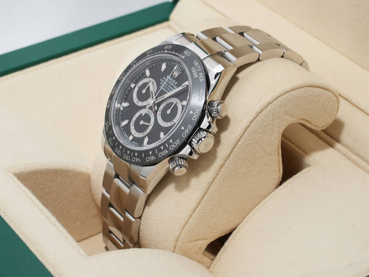 Pre-owned Rolex Daytona Ref. 116500LN Stainless Steel Black Dial rdzp3wsq
