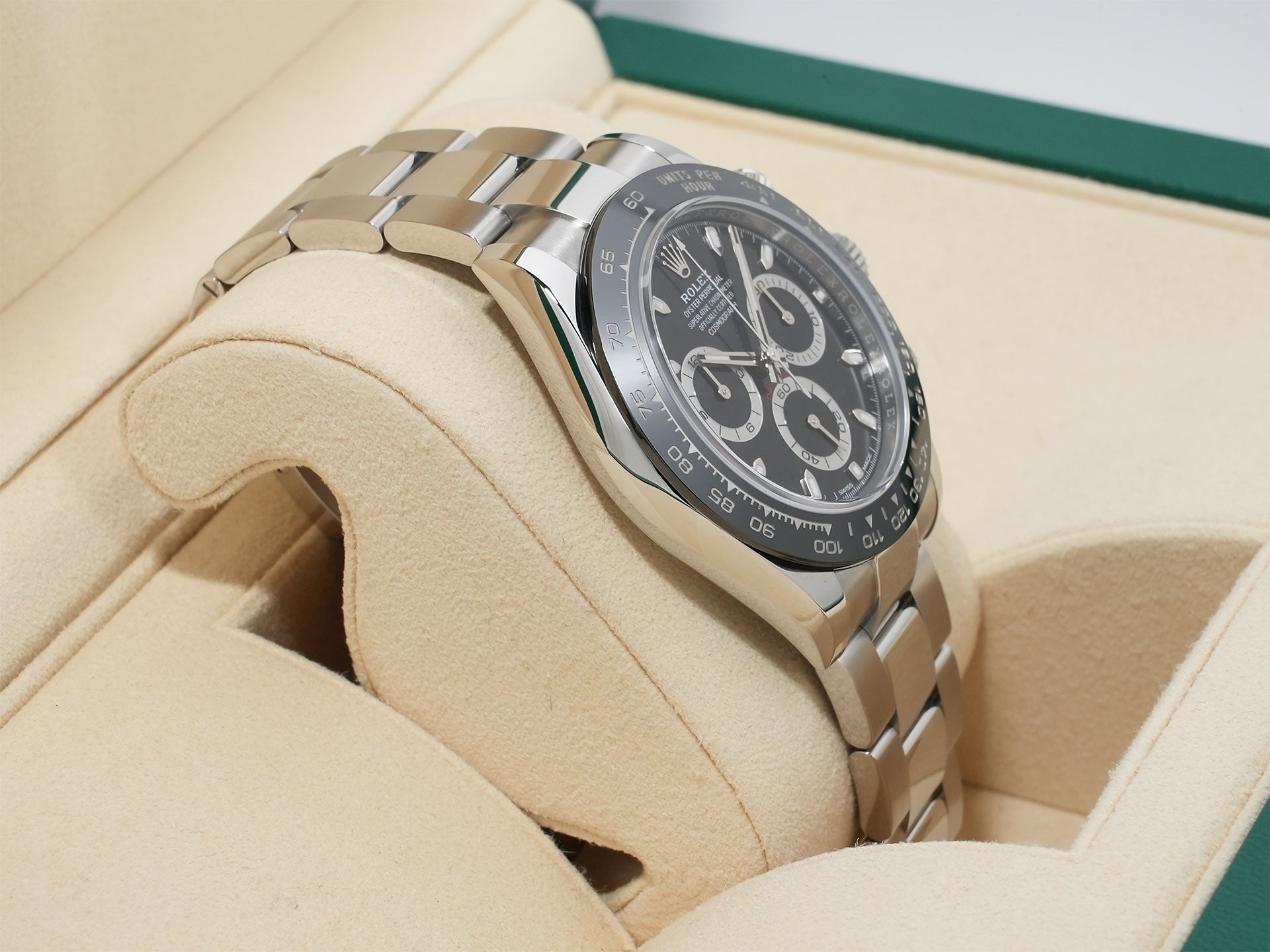 Pre-owned Rolex Daytona Ref. 116500LN Stainless Steel Black Dial rdzp3wsq