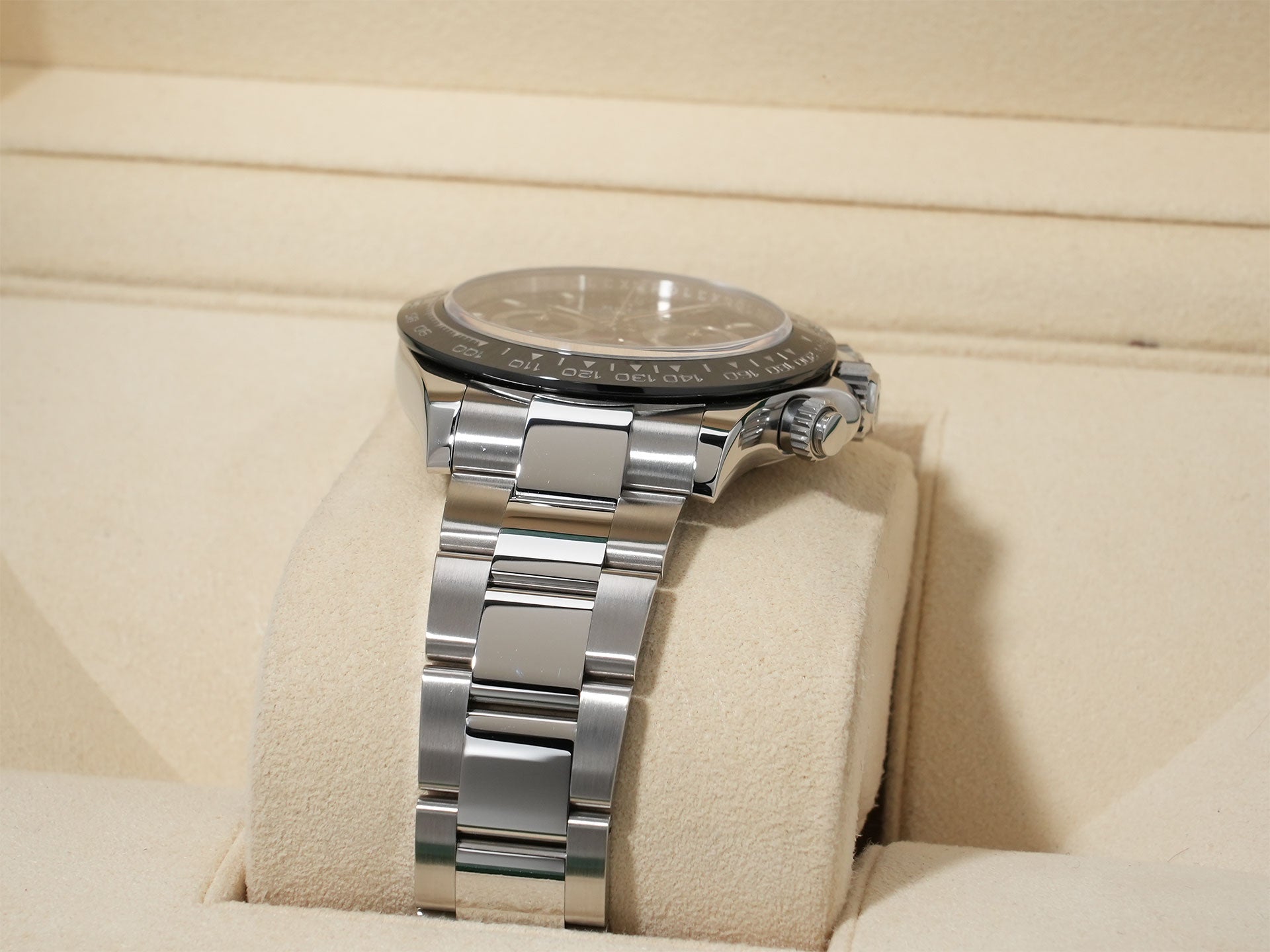 Pre-owned Rolex Daytona Ref. 116500LN Stainless Steel Black Dial rdzp3wsq