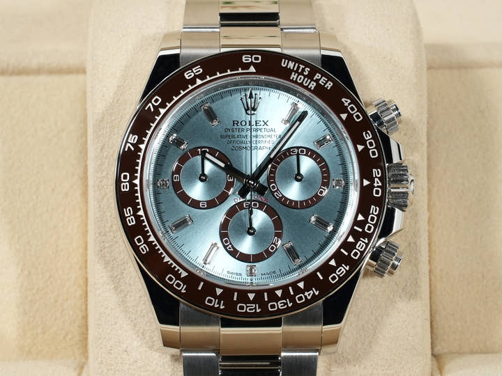 ロレックス デイトナ Ref.126506A プラチナ アイスブルーx11Pダイヤ文字盤 未使用 62syfstp
