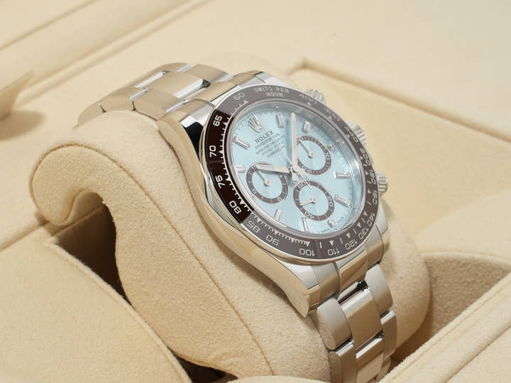 ロレックス デイトナ Ref.126506A プラチナ アイスブルーx11Pダイヤ文字盤 未使用 62syfstp