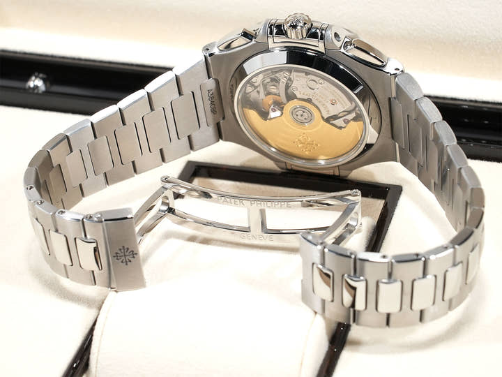 Patek Philippe Nautilus Chronograph Ref. 5980/1A-001 Stainless Steel Blue Dial Pre-owned yfjs2qy4