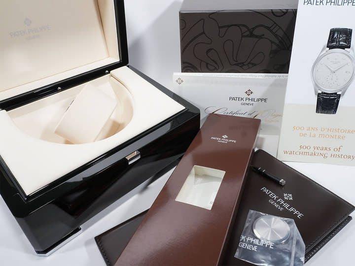 Patek Philippe Perpetual Calendar Ref. 5140P-017 Platinum Gray Dial Pre-owned evdndzc5