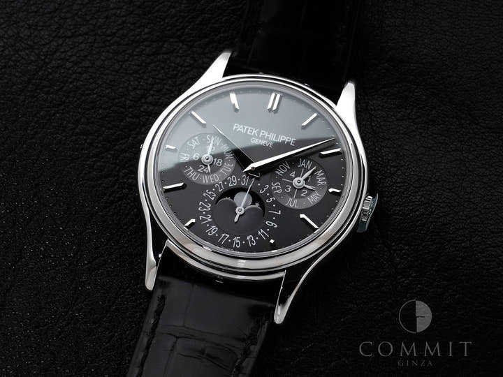 Patek Philippe Perpetual Calendar Ref. 5140P-017 Platinum Gray Dial Pre-owned evdndzc5