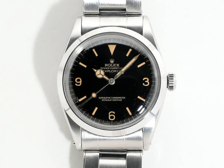 Rolex Explorer I Ref. 1016 Stainless Steel Black Dial Pre-owned 2jwmxeso