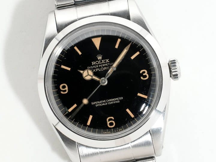 Rolex Explorer I Ref. 1016 Stainless Steel Black Dial Pre-owned 2jwmxeso