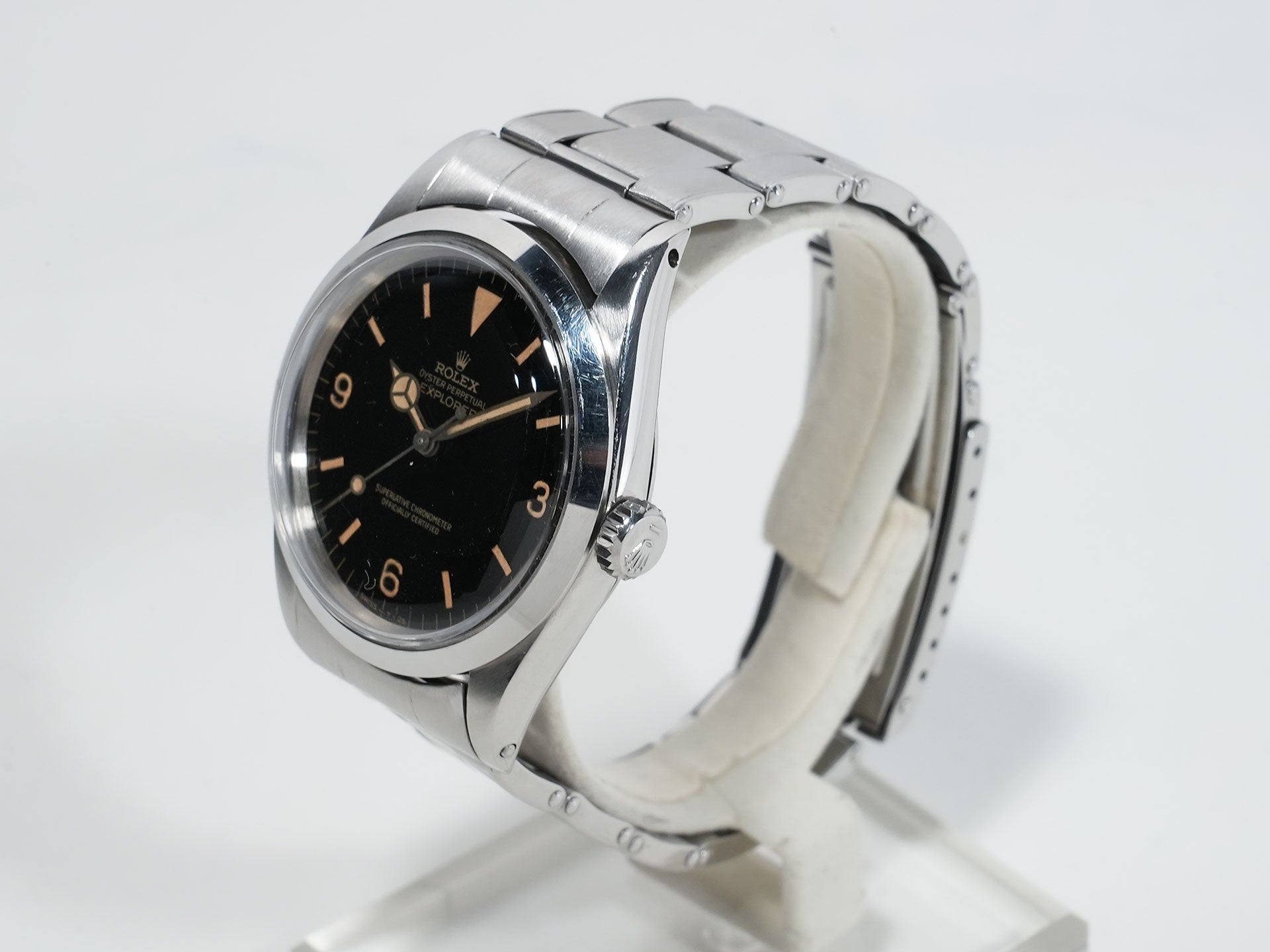 Rolex Explorer I Ref. 1016 Stainless Steel Black Dial Pre-owned 2jwmxeso