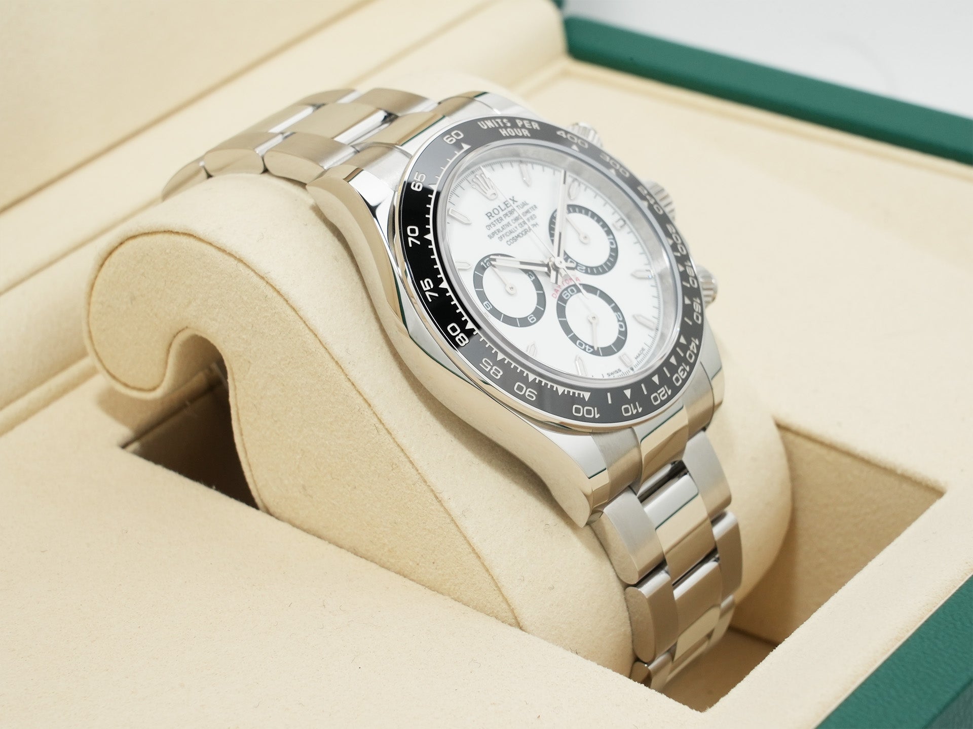 ロレックス デイトナ Ref.126500LN ステンレススチール ホワイト文字盤 未使用 cr8fqsc5