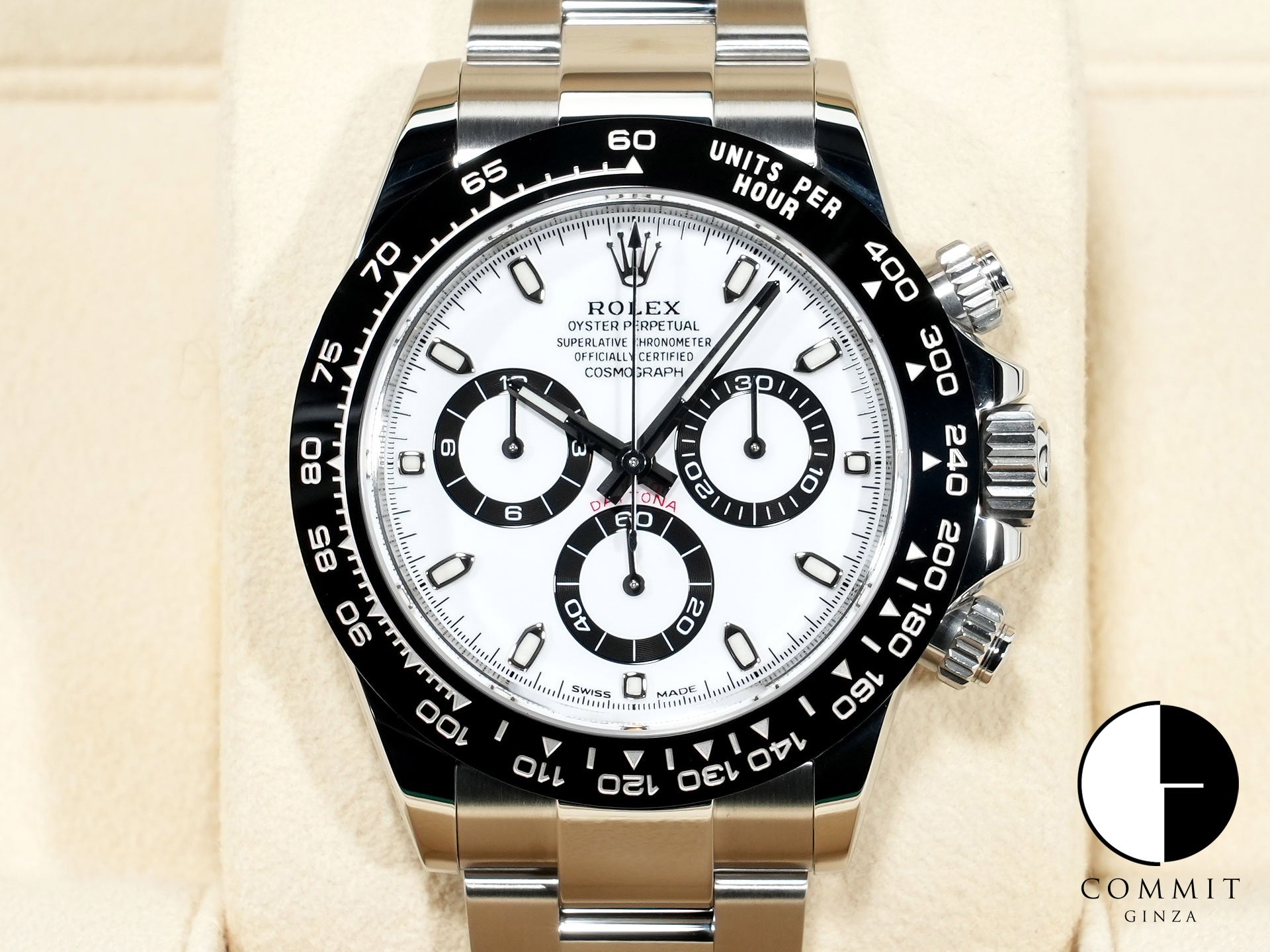 ロレックス デイトナ Ref.116500LN ステンレススチール ホワイト文字盤 美品 v6ftmapi