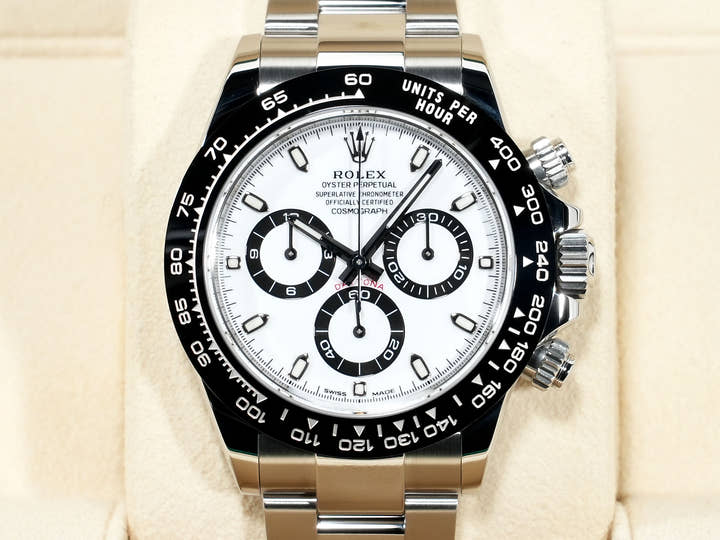 ロレックス デイトナ Ref.116500LN ステンレススチール ホワイト文字盤 美品 v6ftmapi