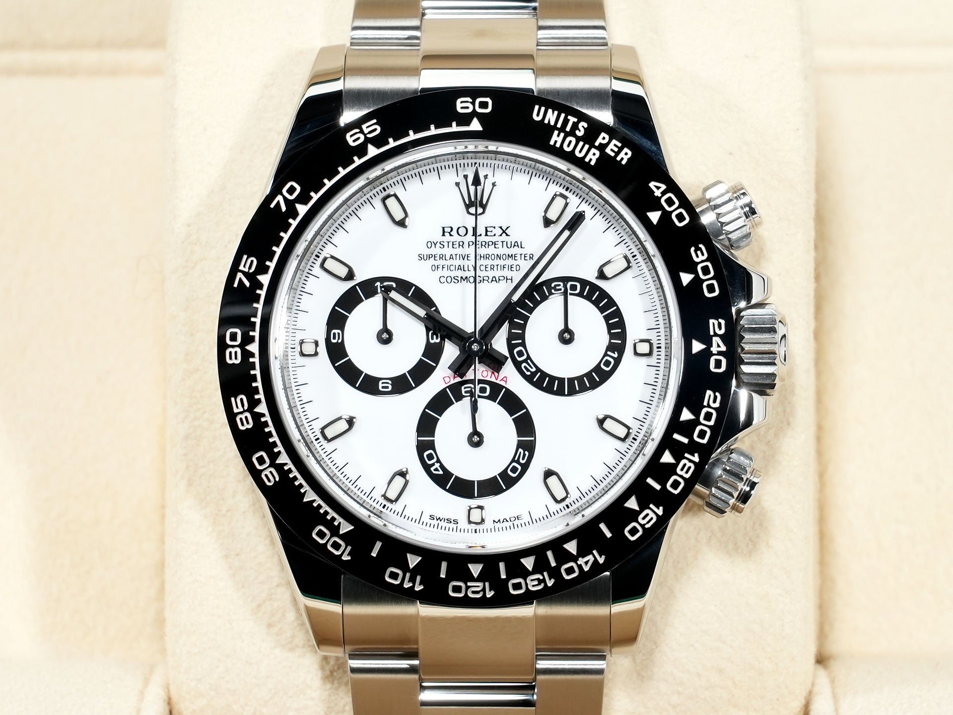 ロレックス デイトナ Ref.116500LN ステンレススチール ホワイト文字盤 美品 v6ftmapi