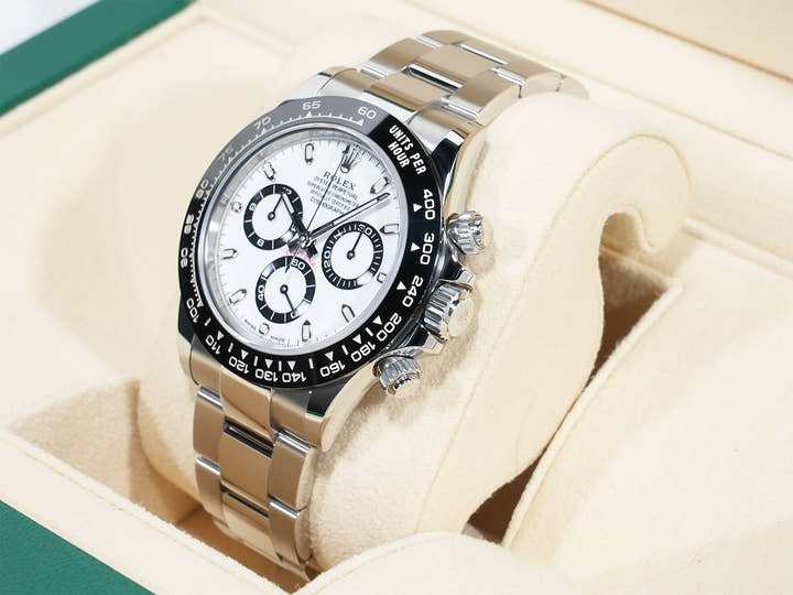 ロレックス デイトナ Ref.116500LN ステンレススチール ホワイト文字盤 美品 v6ftmapi