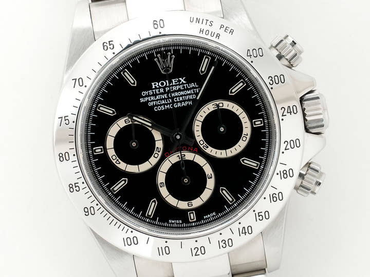 ロレックス デイトナ エルプリメロ Ref.16520 ステンレススチール ブラック文字盤 美品 imjgof2z